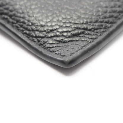BALENCIAGA Cash Large Long Coin & Cardholder Leather Black