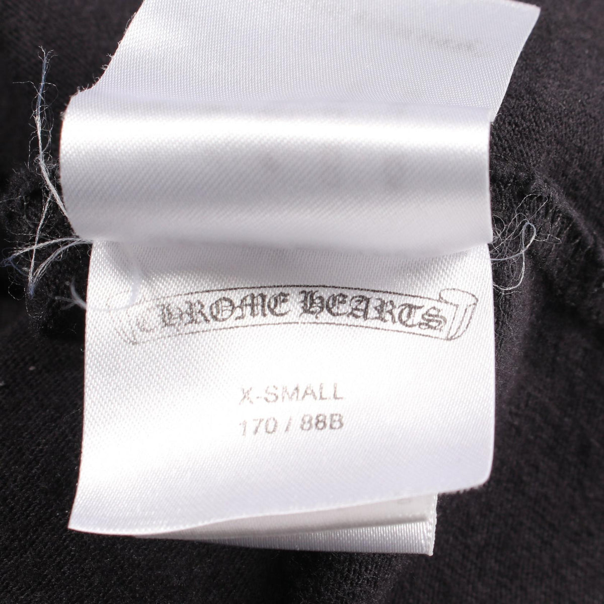 CHROME HEARTS MATTY BOY T-Shirt Cotton Black Size XS