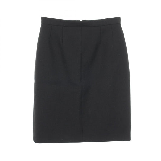 GUCCI Black Wool Skirt Size 42