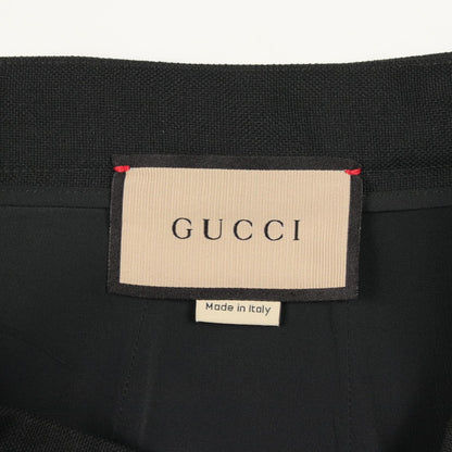 GUCCI Black Wool Skirt Size 42
