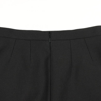 GUCCI Black Wool Skirt Size 42