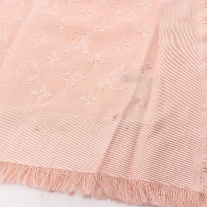 LOUIS VUITTON Monogram Naturel Stole Pink
