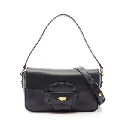 Miu Miu CRM Fine Calf Penny Bag Black