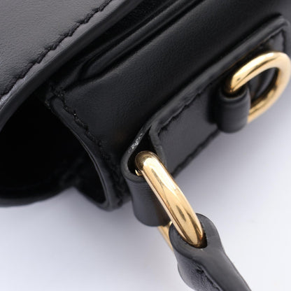 Miu Miu CRM Fine Calf Penny Bag Black