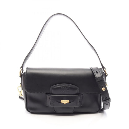 Miu Miu CRM FINE CALF Black 2WAY Handbag