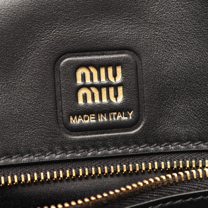 Miu Miu CRM FINE CALF Black 2WAY Handbag