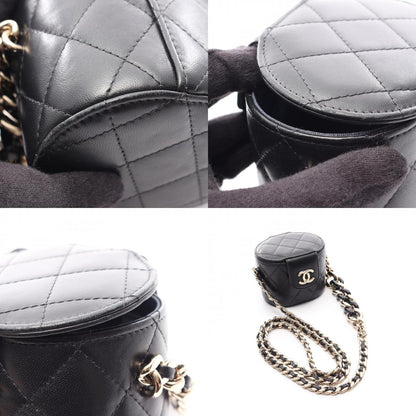 CHANEL Matelasse Mini Vanity Bag Black