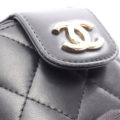 CHANEL Matelasse Mini Vanity Bag Black