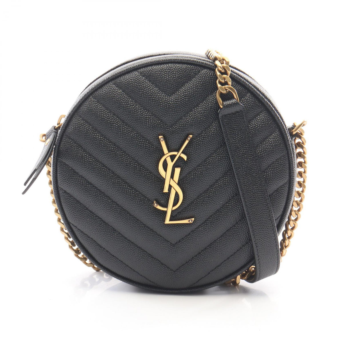 YVES SAINT LAURENT Vinyle Bag Black
