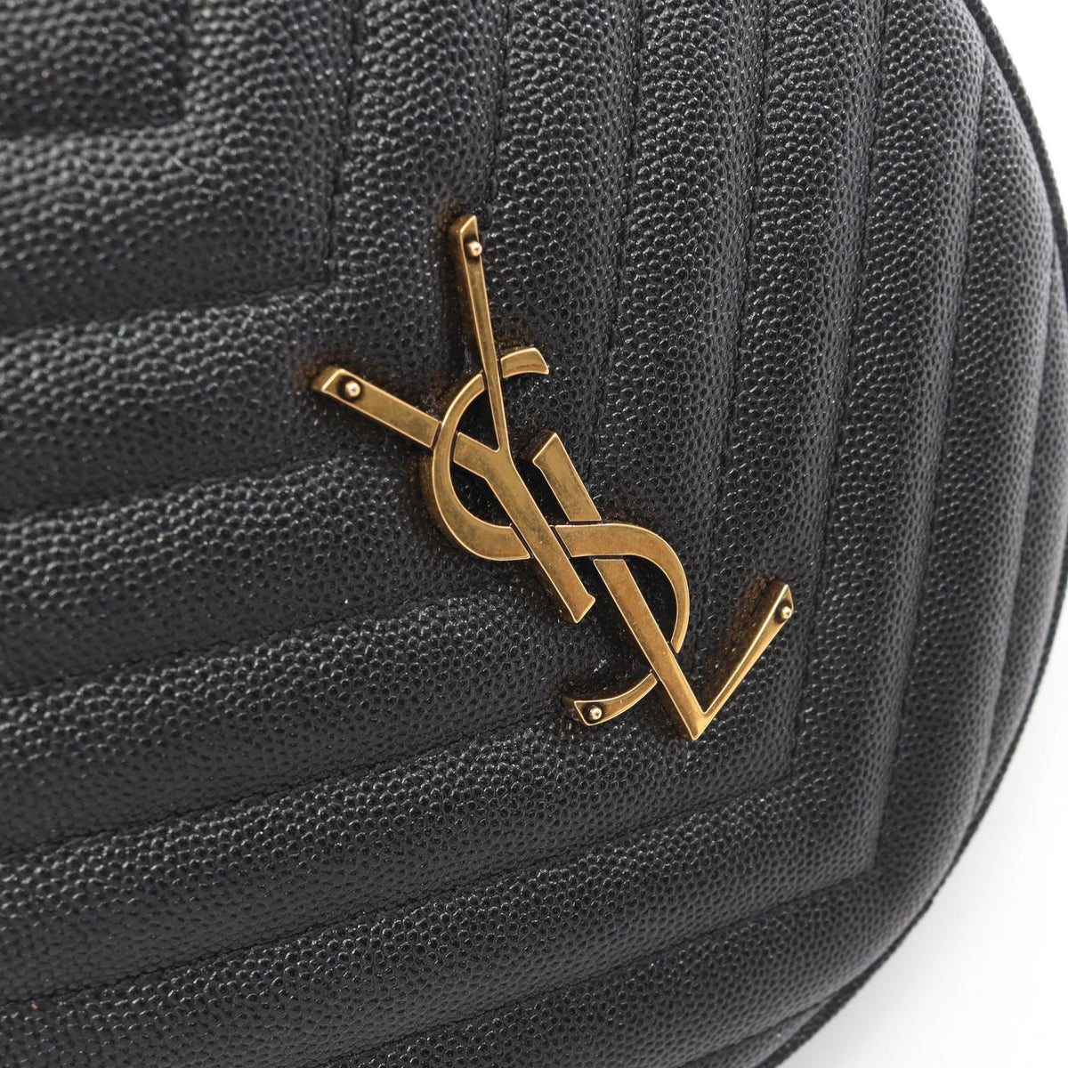 YVES SAINT LAURENT Vinyle Bag Black
