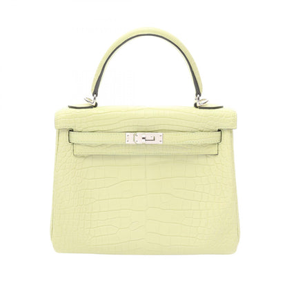 HERMES Kelly 25 Jaune Retourne Bag