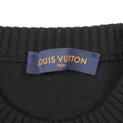 LOUIS VUITTON Amen Break LVV Crewneck Knit Wool Red Size L