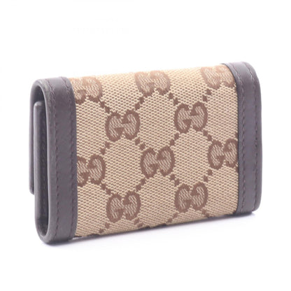 GUCCI Interlocking GG Canvas Case Beige