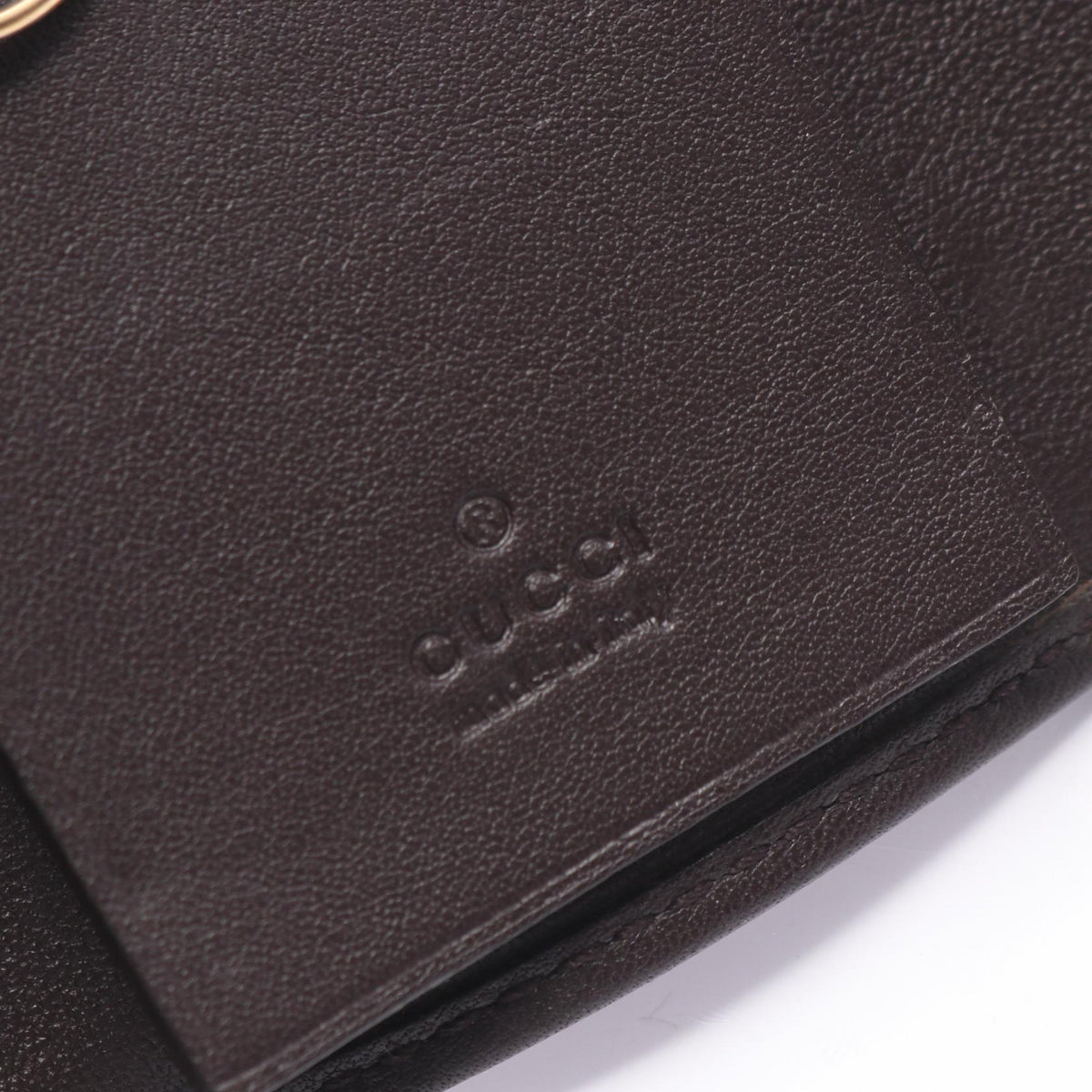 GUCCI Interlocking GG Canvas Case Beige