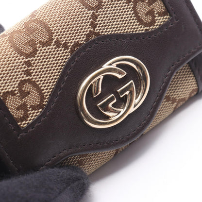 GUCCI Interlocking GG Canvas Case Beige