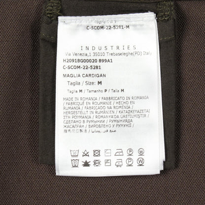 MONCLER Logo Patch Polyester Jacket Green Size M