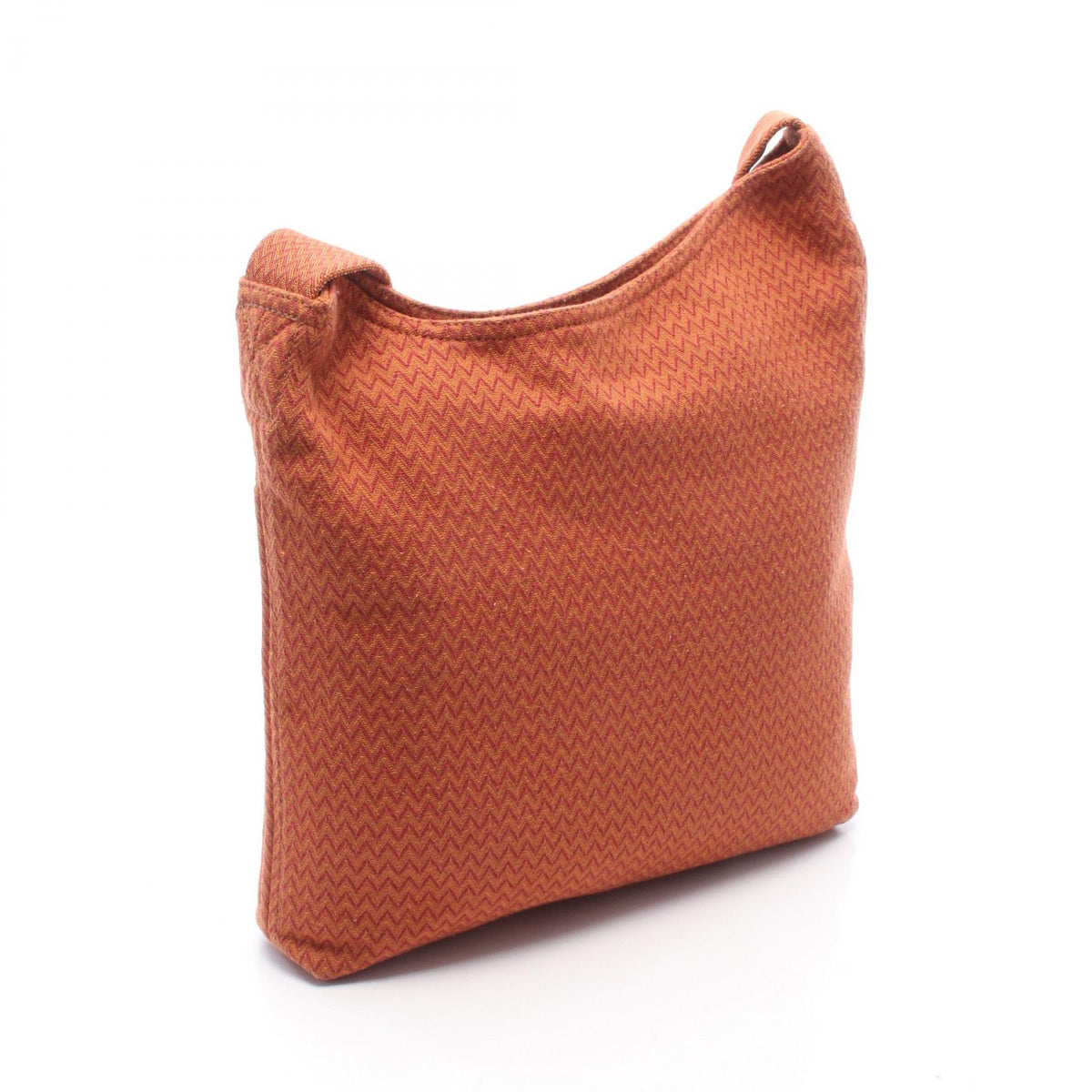 HERMES Sac de Pansage Canvas Bag Orange