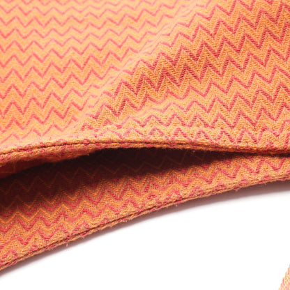 HERMES Sac de Pansage Canvas Bag Orange