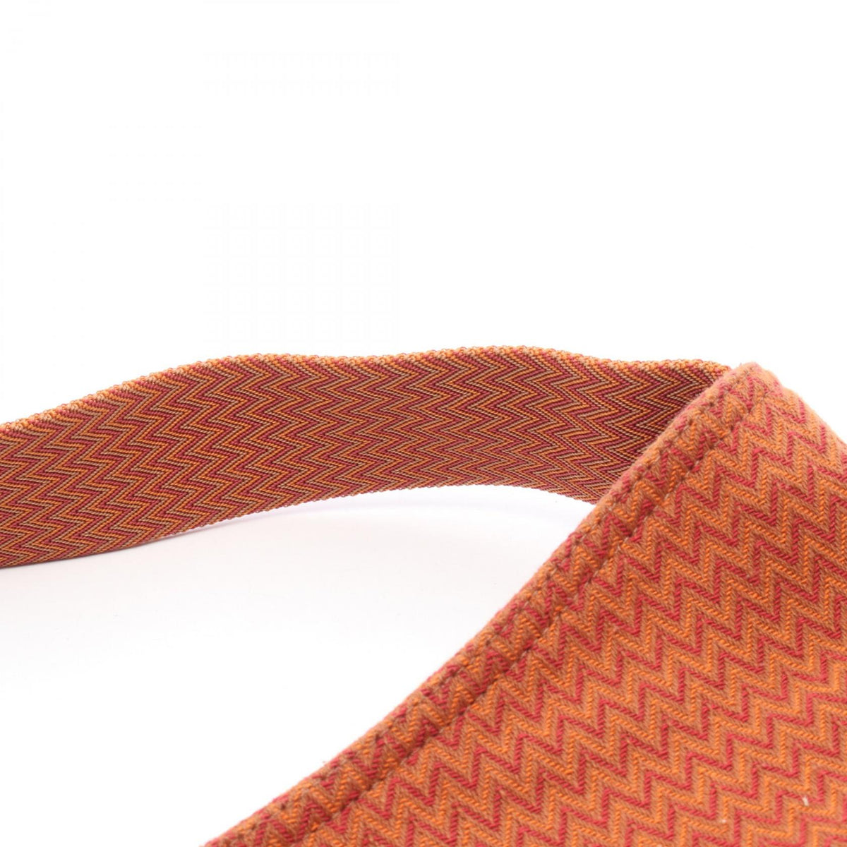 HERMES Sac de Pansage Canvas Bag Orange