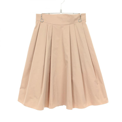 FOXEY Flare Polyester Skirt Pink Size 38