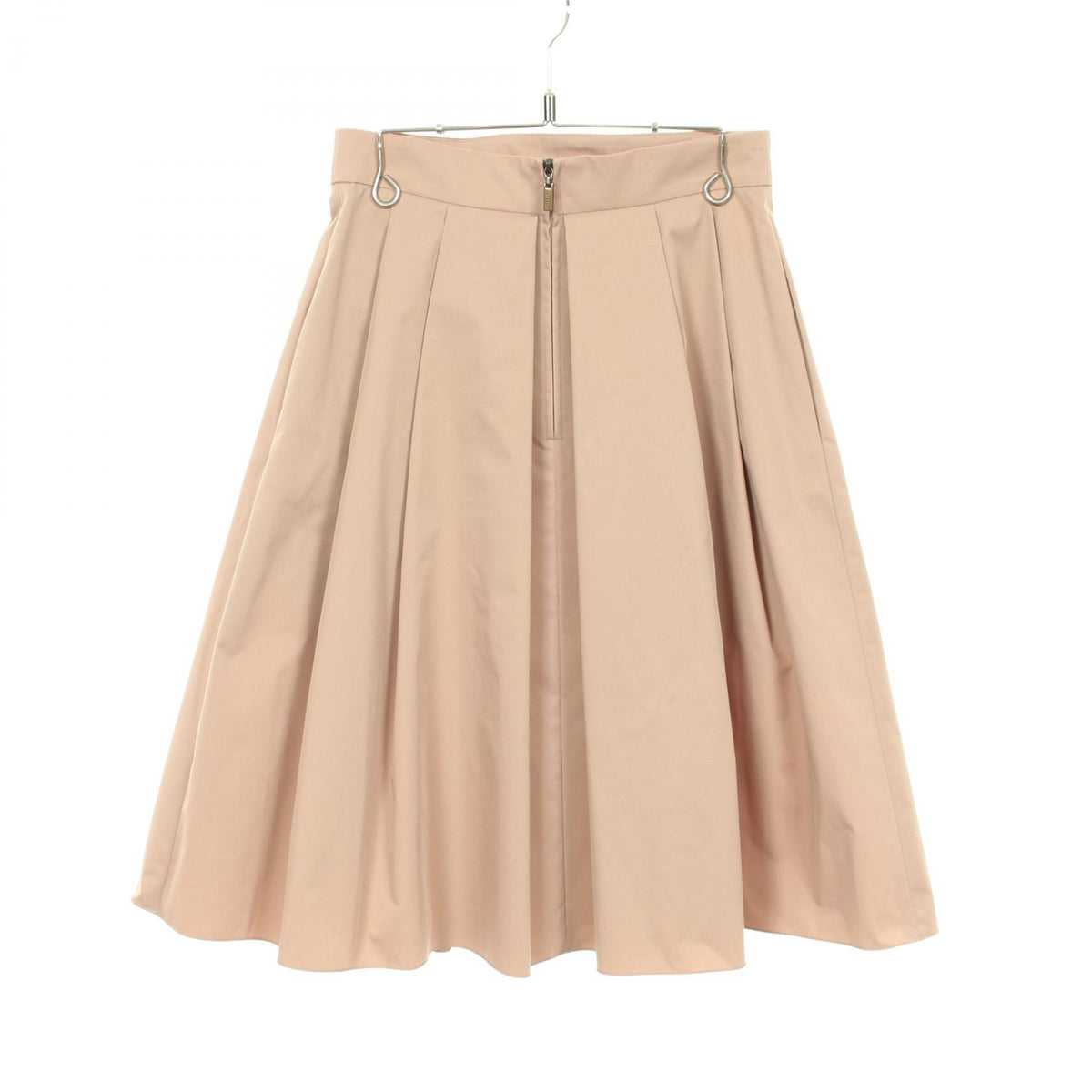 FOXEY Flare Polyester Skirt Pink Size 38