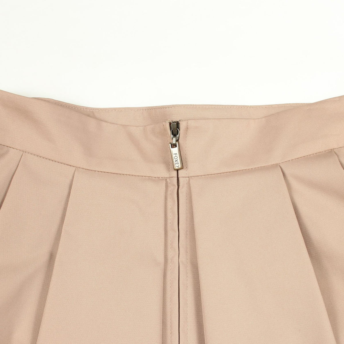 FOXEY Flare Polyester Skirt Pink Size 38