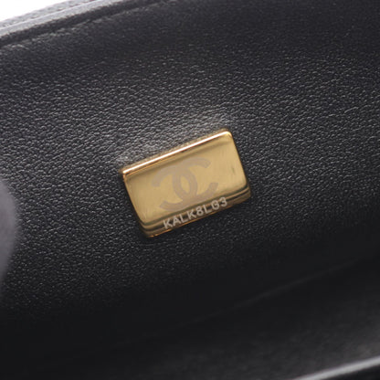 CHANEL Boy Chanel Small Caviar Bag Black