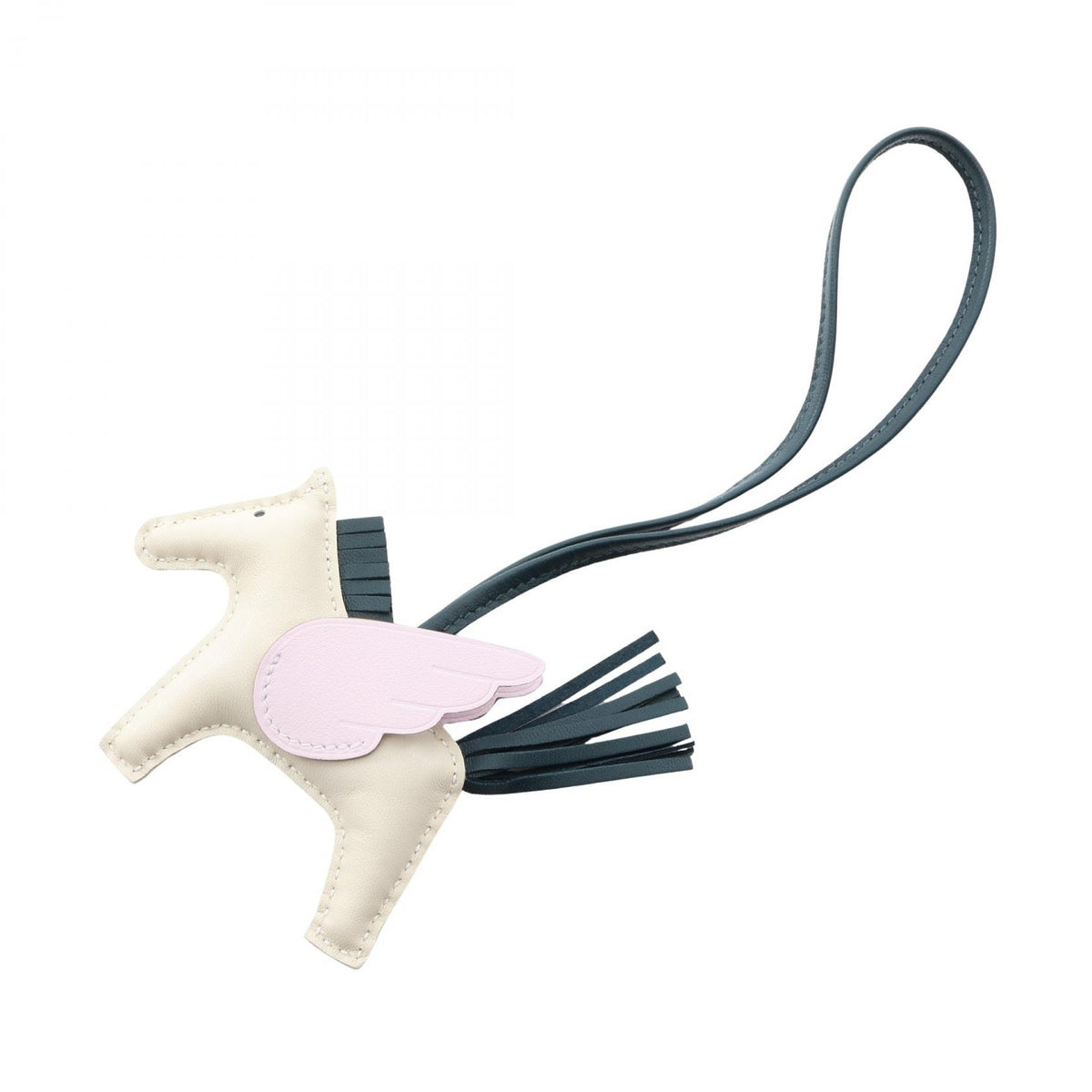 HERMES Rodeo Pegasus PM Charm Tricolor