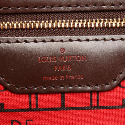 LOUIS VUITTON Neverfull PM Damier Tote Bag Brown