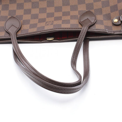 LOUIS VUITTON Neverfull PM Damier Tote Bag Brown