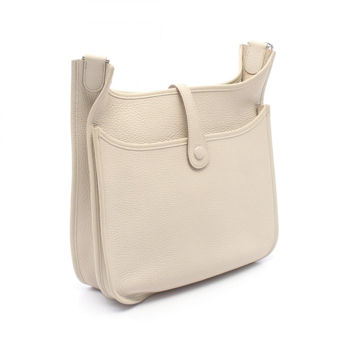 HERMES Evelyne III PM Beige Shoulder Bag