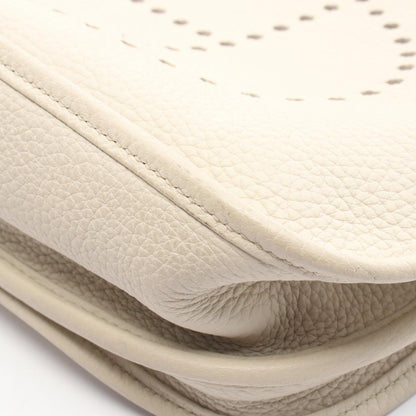 HERMES Evelyne III PM Beige Shoulder Bag
