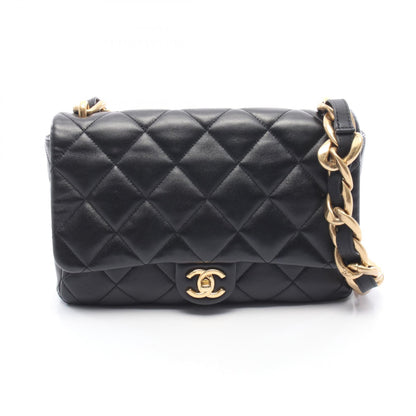 CHANEL Large Matelasse Flap Bag Black