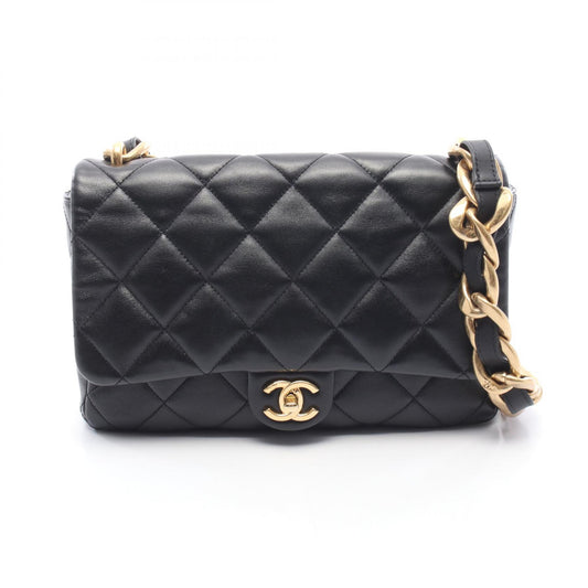 CHANEL Large Matelasse Flap Bag Black