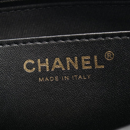 CHANEL Large Matelasse Flap Bag Black
