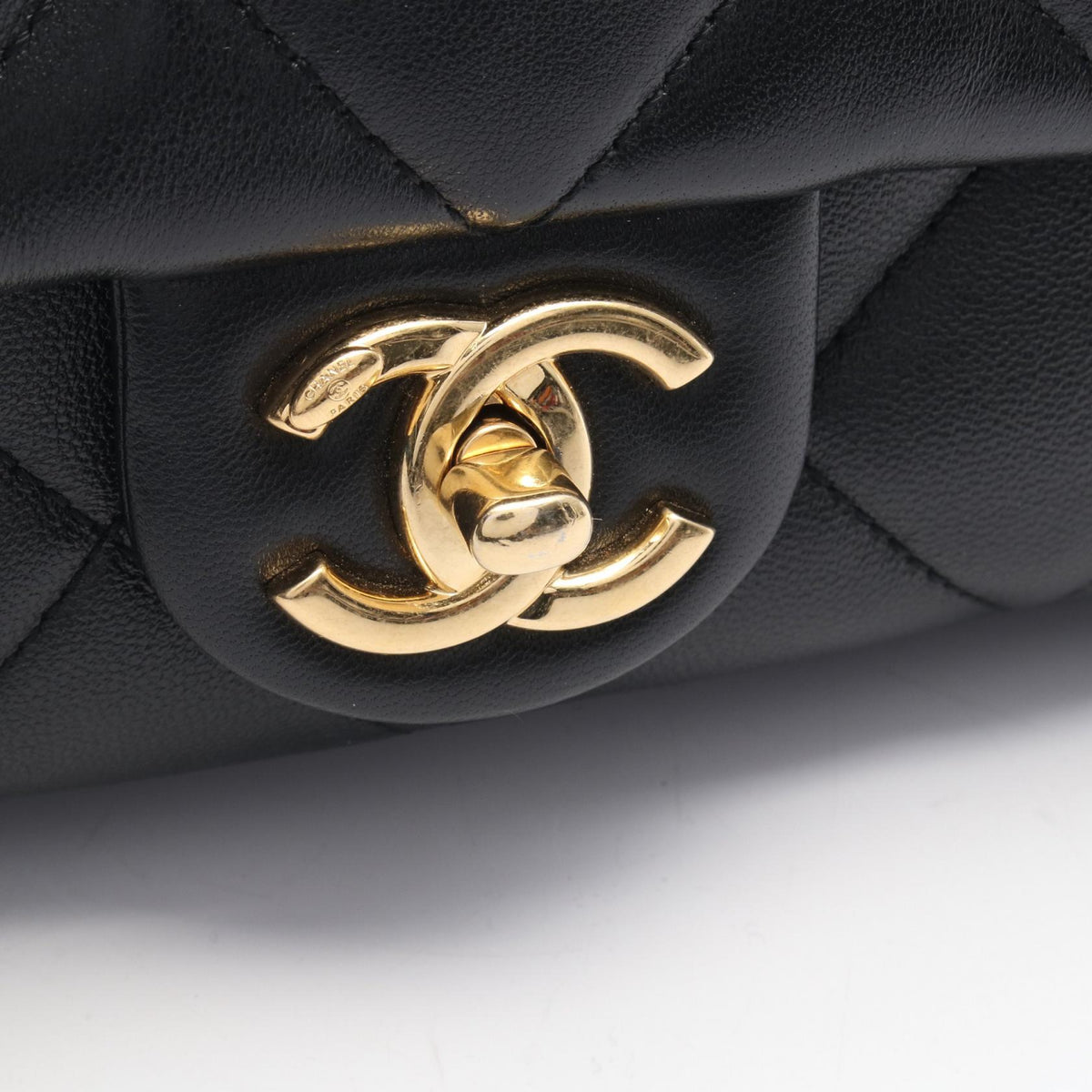 CHANEL Large Matelasse Flap Bag Black