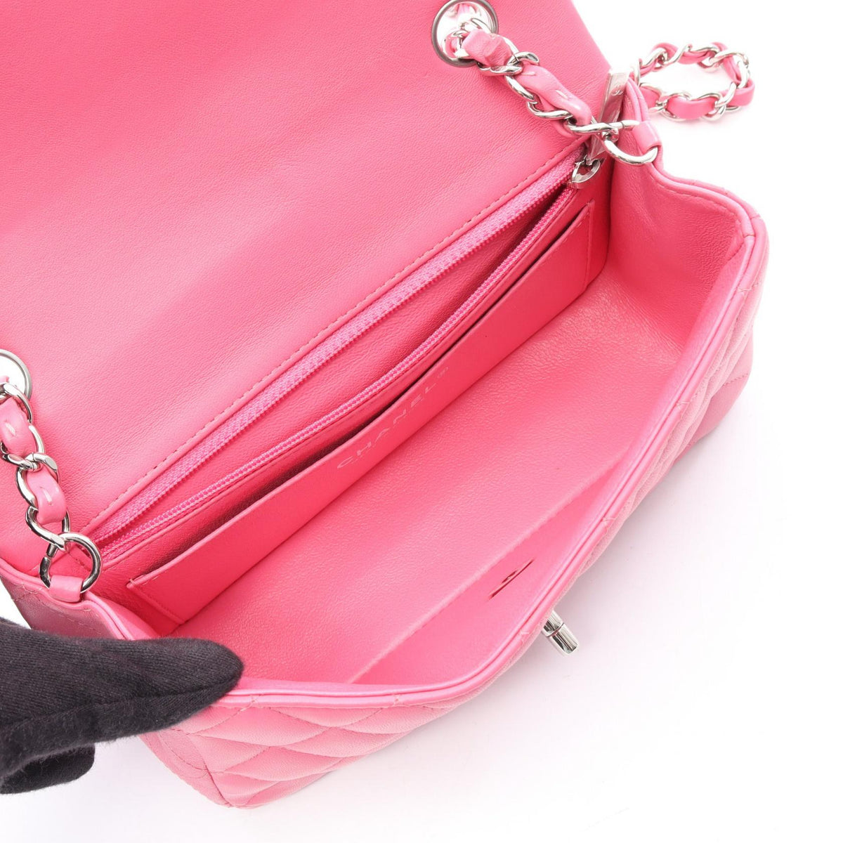 CHANEL Mini Matelasse 20 Shoulder Bag