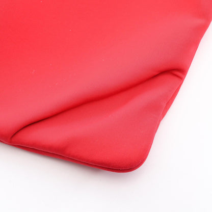 HERMES Neobain MM Polyamide Pouch Red