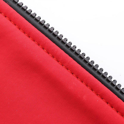 HERMES Neobain MM Polyamide Pouch Red