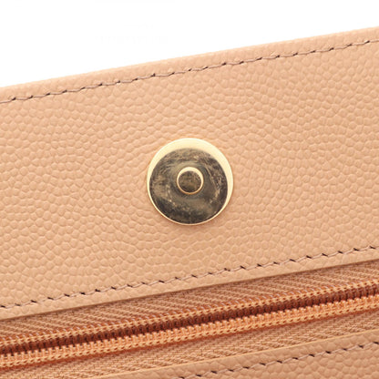 CHANEL Matelasse Calfskin Bag Beige