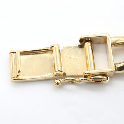 JEWELRY K18YG Pt850 Kihei Chain Bracelet