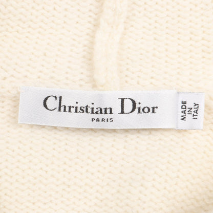 Christian Dior White Hooded Short Sleeve Knit Size 40