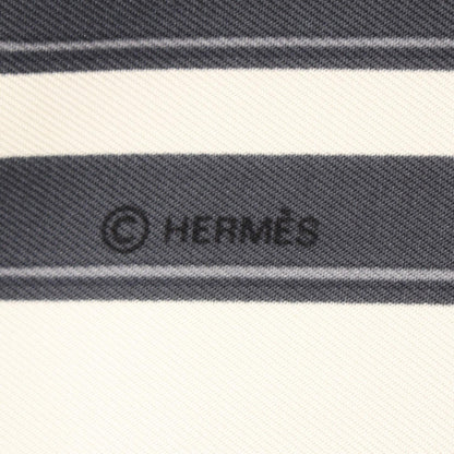HERMES Carre 90 Brides de Gala Scarf Blue