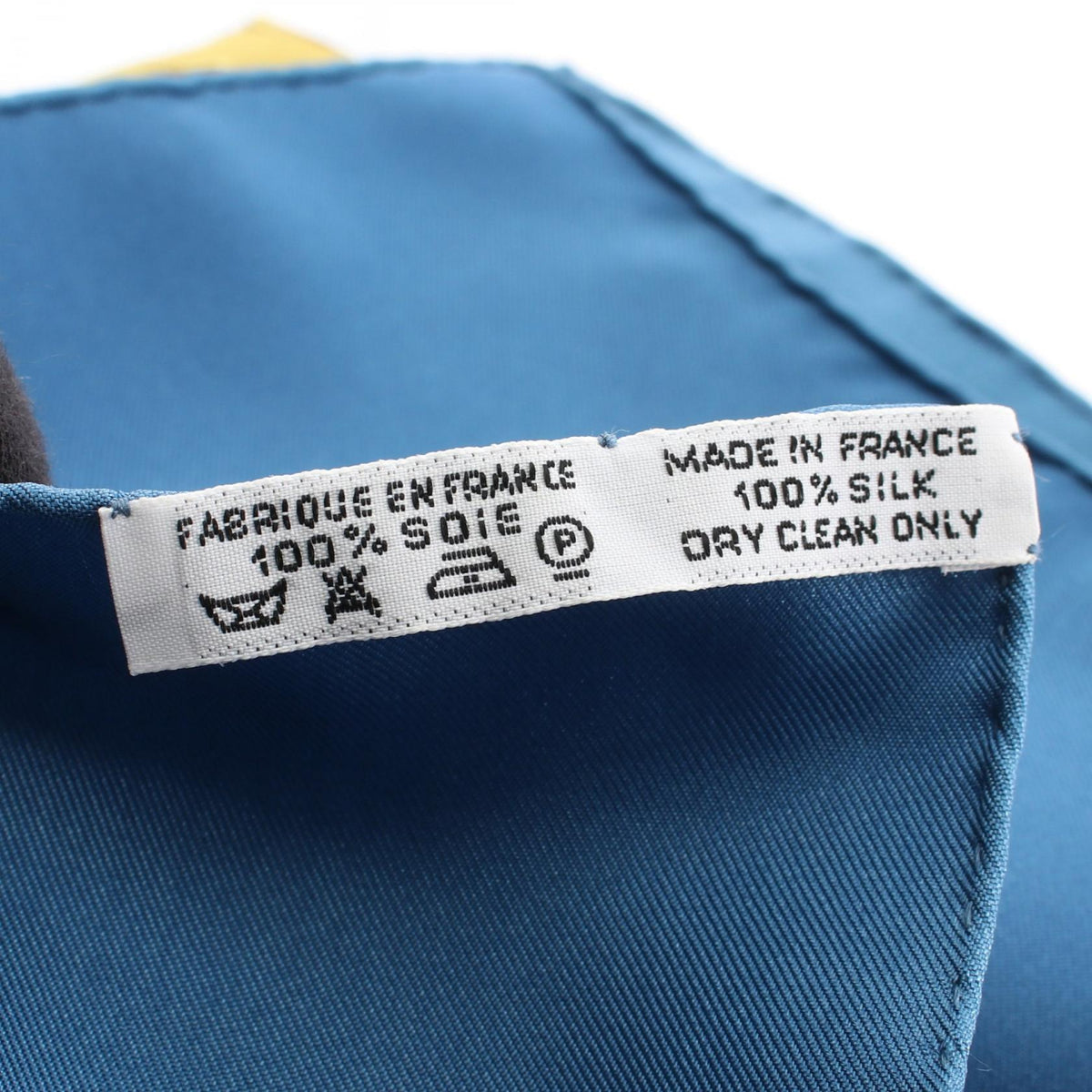 HERMES Carre 90 Brides de Gala Scarf Blue