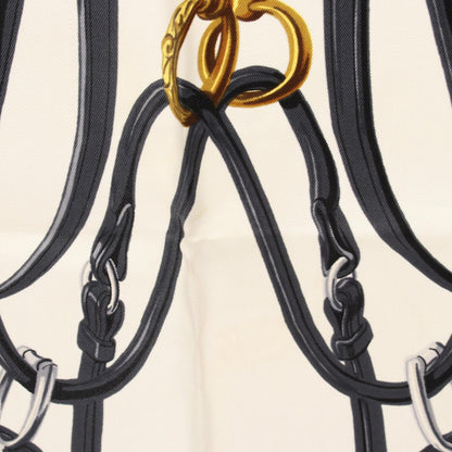 HERMES Carre 90 Brides de Gala Scarf Blue