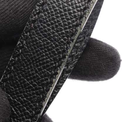 CHANEL Logo Black Caviar Skin Tote Bag