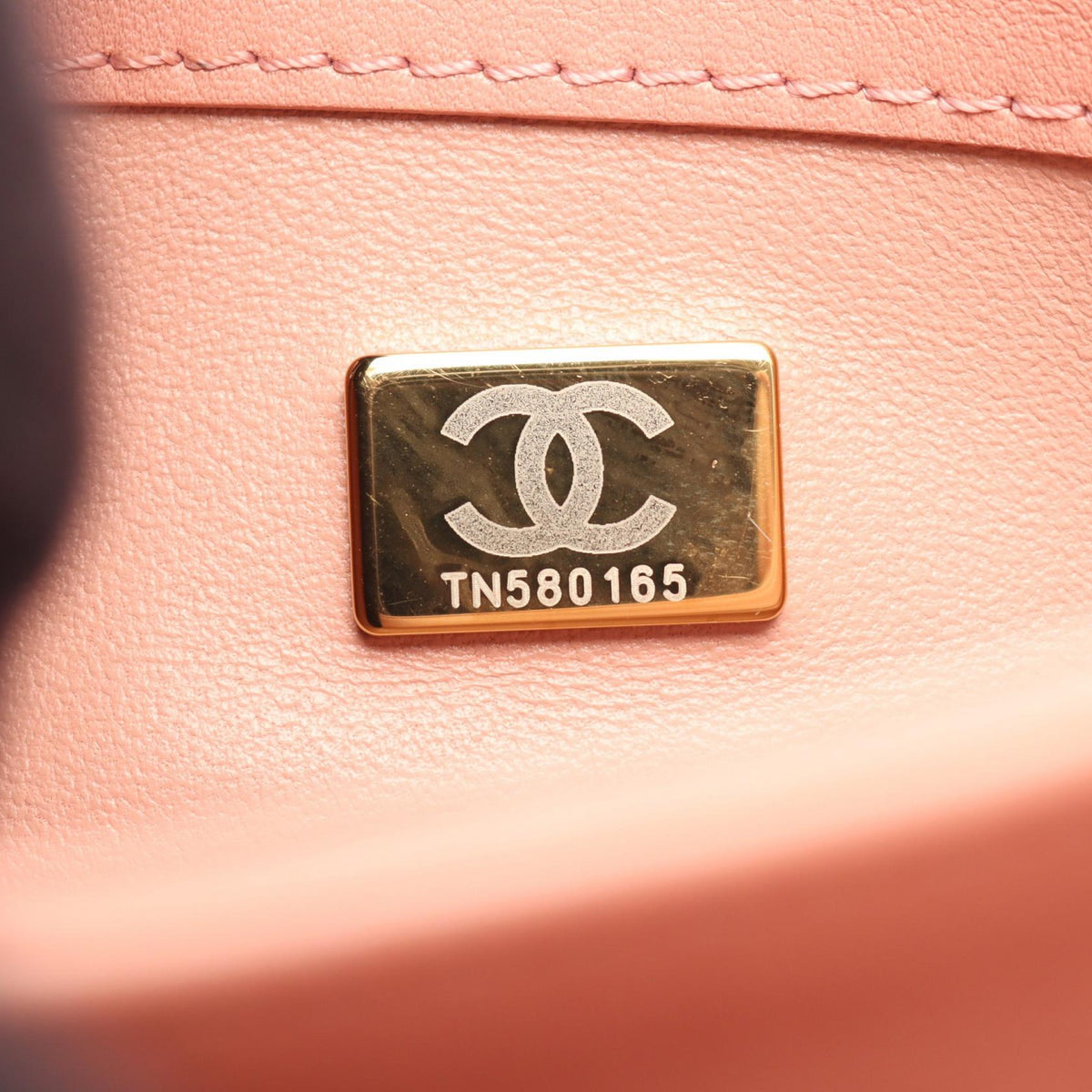 CHANEL Matelasse Top Handle 2-Way Bag Pink