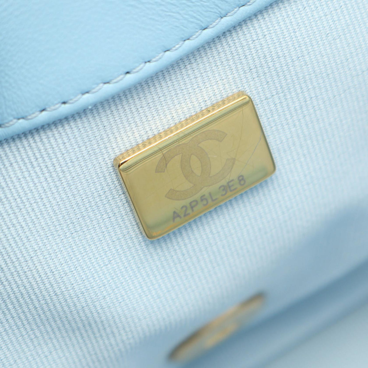 CHANEL Matelasse Combi Hardware Bag Blue