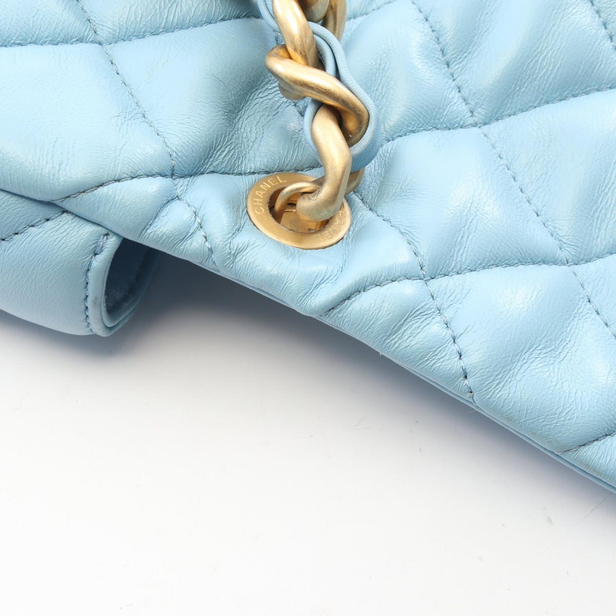 CHANEL Matelasse Combi Hardware Bag Blue