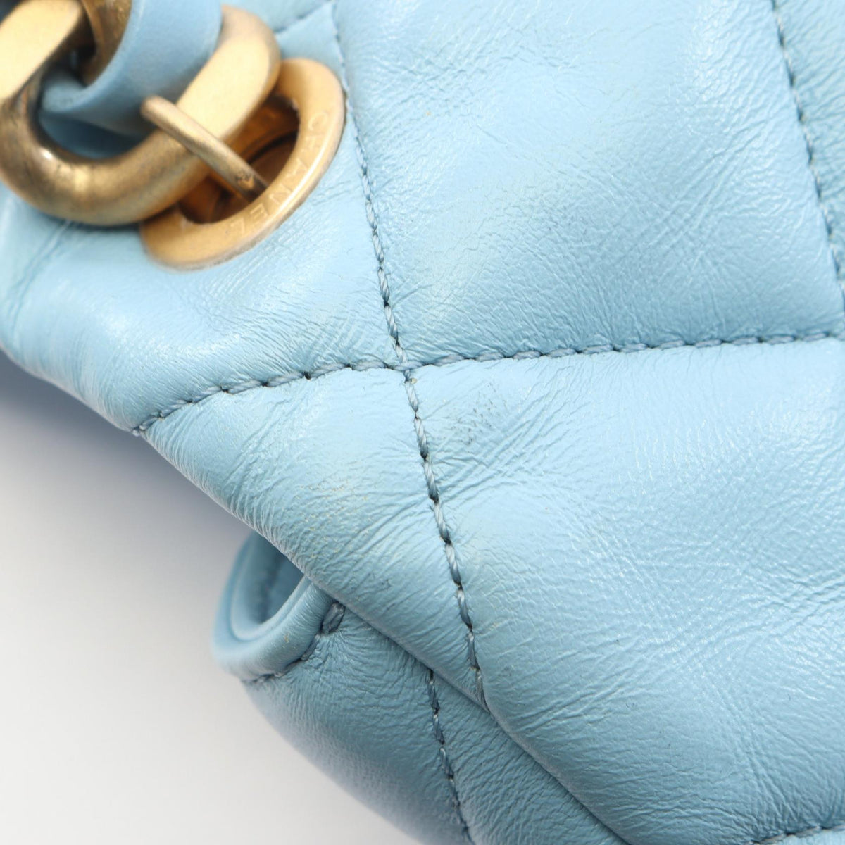 CHANEL Matelasse Combi Hardware Bag Blue
